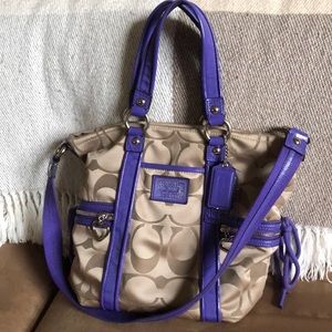 Coach poppy purse! Beautiful lavender color!